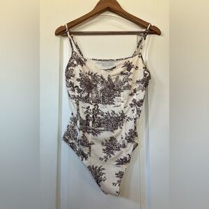 Cider brown toile body suit